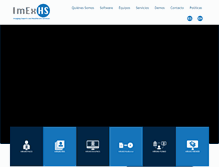 Tablet Screenshot of imexhs.com